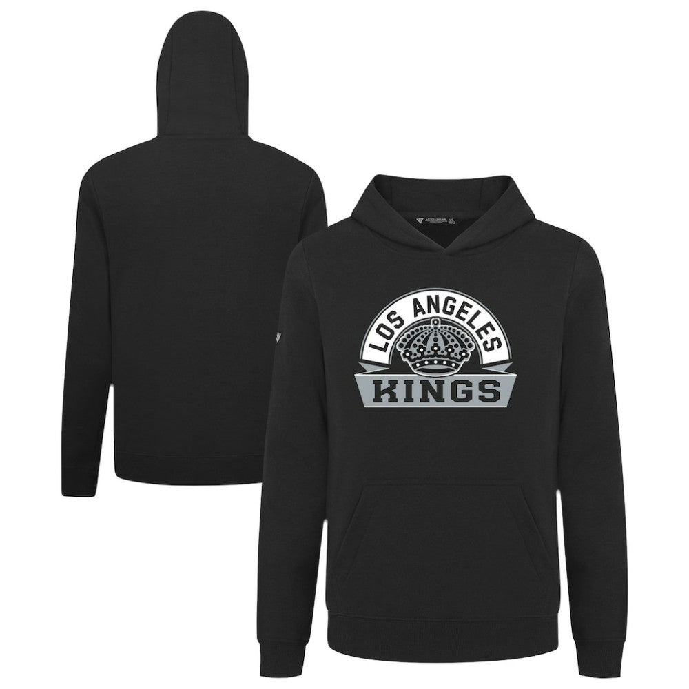 Los Angeles Kings Levelwear Youth Podium Banner Arch Pullover Hoodie Discount