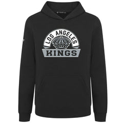 Los Angeles Kings Levelwear Youth Podium Banner Arch Pullover Hoodie Discount