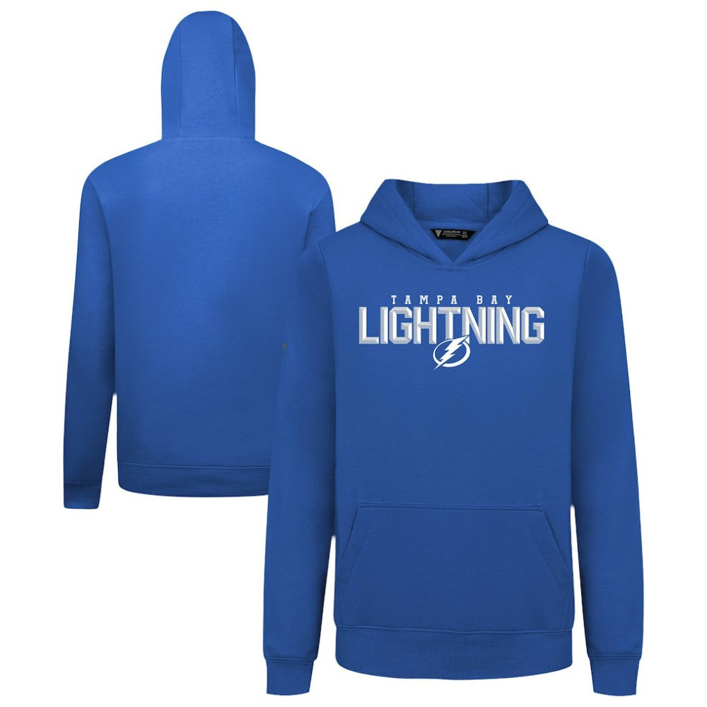 Tampa Bay Lightning Levelwear Youth Podium Carve Pullover Hoodie Online