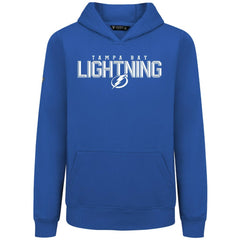Tampa Bay Lightning Levelwear Youth Podium Carve Pullover Hoodie Online