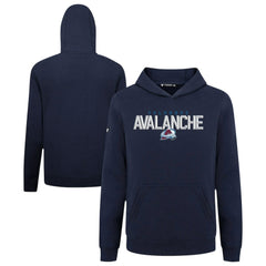 Colorado Avalanche Levelwear Youth Podium Carve Pullover Hoodie Outlet