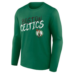 Boston Celtics Hustle Custom Long Sleeve T-Shirt On Sale