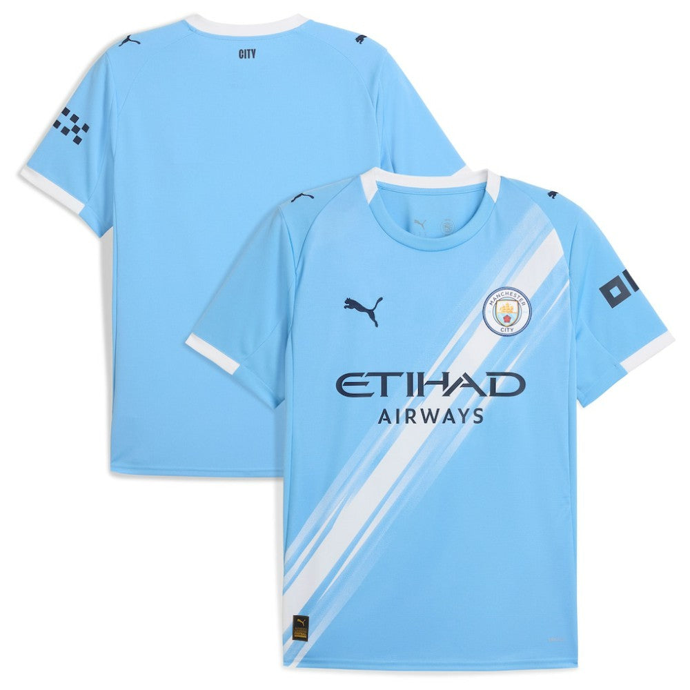 Manchester City 2025/26 Home Replica Jersey Sky Blue - Puma