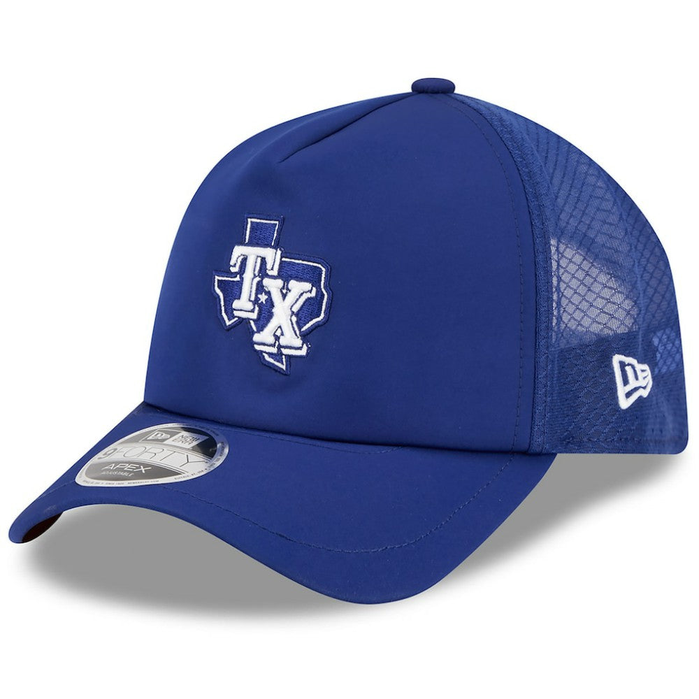Texas Rangers New Era 2026 Batting Practice Alternate Apex 9FORTY Adjustable Hat | MLB Online