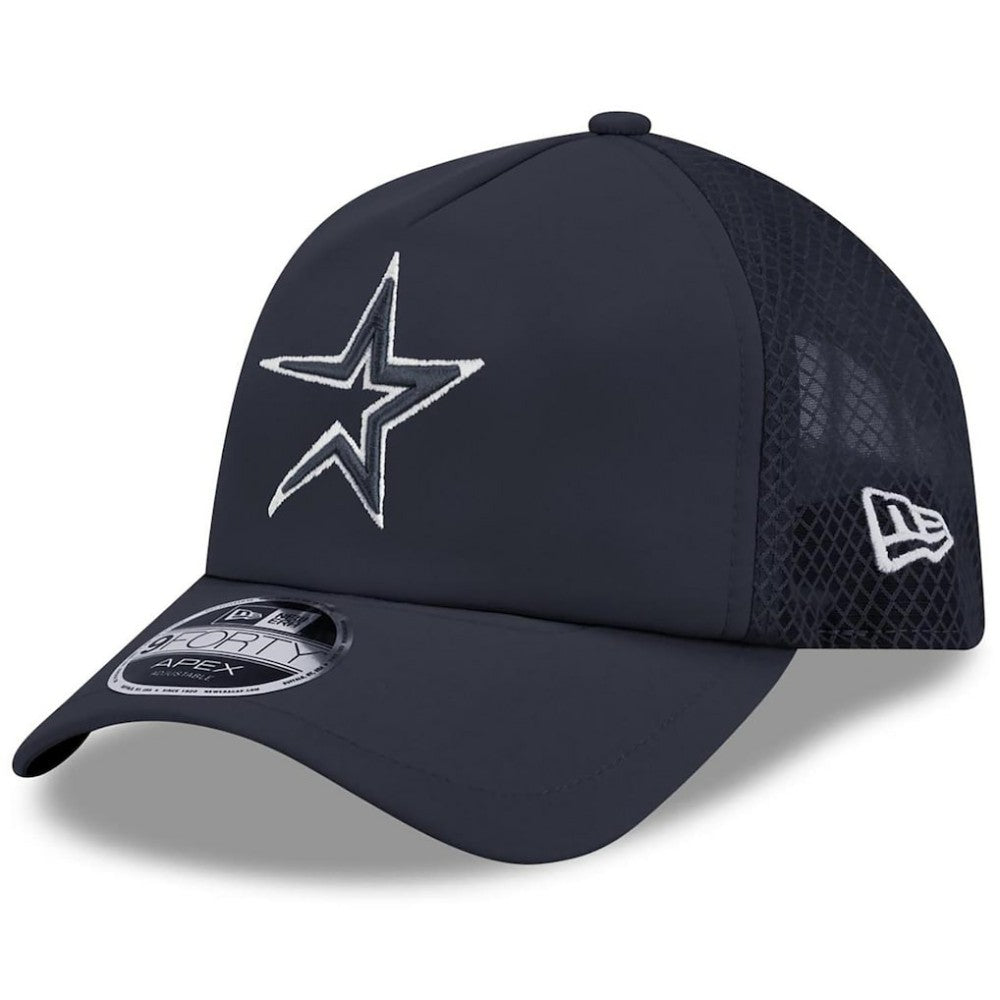 Houston Astros New Era 2026 Batting Practice Alternate Apex 9FORTY Adjustable Hat | MLB Sale