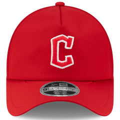 Cleveland Guardians New Era 2026 Batting Practice Apex 9FORTY Adjustable Trucker Hat | MLB Online