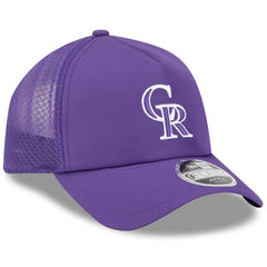 Colorado Rockies New Era 2026 Batting Practice Apex 9FORTY Adjustable Trucker Hat | MLB Outlet