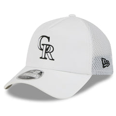 Colorado Rockies New Era 2026 Batting Practice Apex 9FORTY Adjustable Trucker Hat | MLB Shop