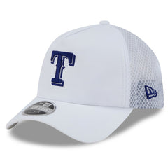 Texas Rangers New Era 2026 Batting Practice Apex 9FORTY Adjustable Trucker Hat | MLB Sale
