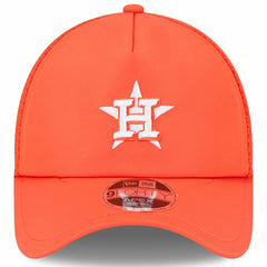 Houston Astros New Era 2026 Batting Practice Apex 9FORTY Adjustable Trucker Hat | MLB For sale