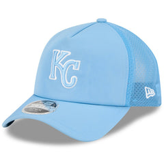 Kansas City Royals New Era 2026 Batting Practice Apex 9FORTY Adjustable Trucker Hat | MLB Discount