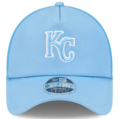 Kansas City Royals New Era 2026 Batting Practice Apex 9FORTY Adjustable Trucker Hat | MLB Discount