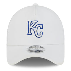 Kansas City Royals New Era 2026 Batting Practice Apex 9FORTY Adjustable Trucker Hat | MLB Sale
