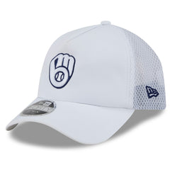 Milwaukee Brewers New Era 2026 Batting Practice Apex 9FORTY Adjustable Trucker Hat | MLB Online