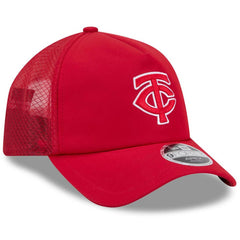 Minnesota Twins New Era 2026 Batting Practice Apex 9FORTY Adjustable Trucker Hat | MLB Shop