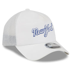 New York Mets New Era 2026 Batting Practice Apex 9FORTY Adjustable Trucker Hat | MLB Discount