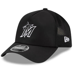 Miami Marlins New Era 2026 Batting Practice Apex 9FORTY Adjustable Trucker Hat | MLB For sale