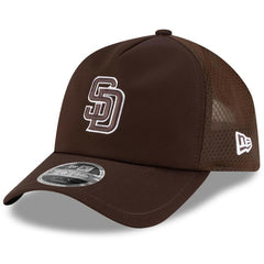 San Diego Padres New Era 2026 Batting Practice Apex 9FORTY Adjustable Trucker Hat | MLB US