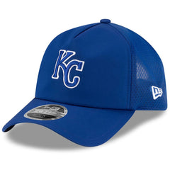 Kansas City Royals New Era 2026 Batting Practice Apex 9FORTY Adjustable Trucker Hat | MLB Shop