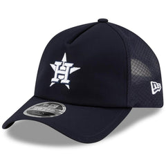 Houston Astros New Era 2026 Batting Practice Apex 9FORTY Adjustable Trucker Hat | MLB US