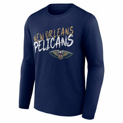 New Orleans Pelicans Hustle Custom Long Sleeve T-Shirt Discount