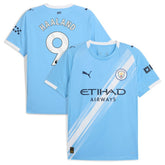 Erling Haaland Manchester City 2025/26 Home Replica Player Jersey Sky Blue - Puma