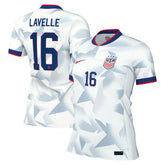 Rose Lavelle USWNT Women's 2025 Home Replica Player Jersey White - Nike