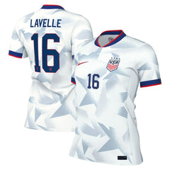 Rose Lavelle USWNT Women's 2025 Home Replica Player Jersey White - Nike