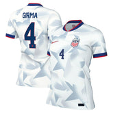 Naomi Girma USWNT Women's 2025 Home Replica Player Jersey White - Nike