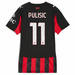 Christian Pulisic AC Milan Women's 2025/26 Home Replica Player Jersey Red - Puma