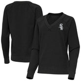 Chicago White Sox Antigua Women's Varsity Tri-Blend V-Neck Long Sleeve T-Shirt | MLB Online