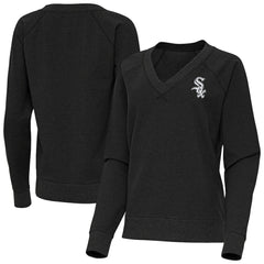Chicago White Sox Antigua Women's Varsity Tri-Blend V-Neck Long Sleeve T-Shirt | MLB Online