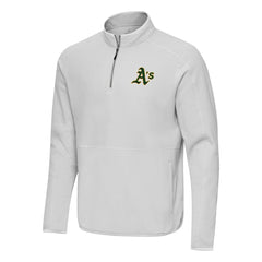 Athletics Antigua Step Up Quarter-Zip Pullover | MLB New
