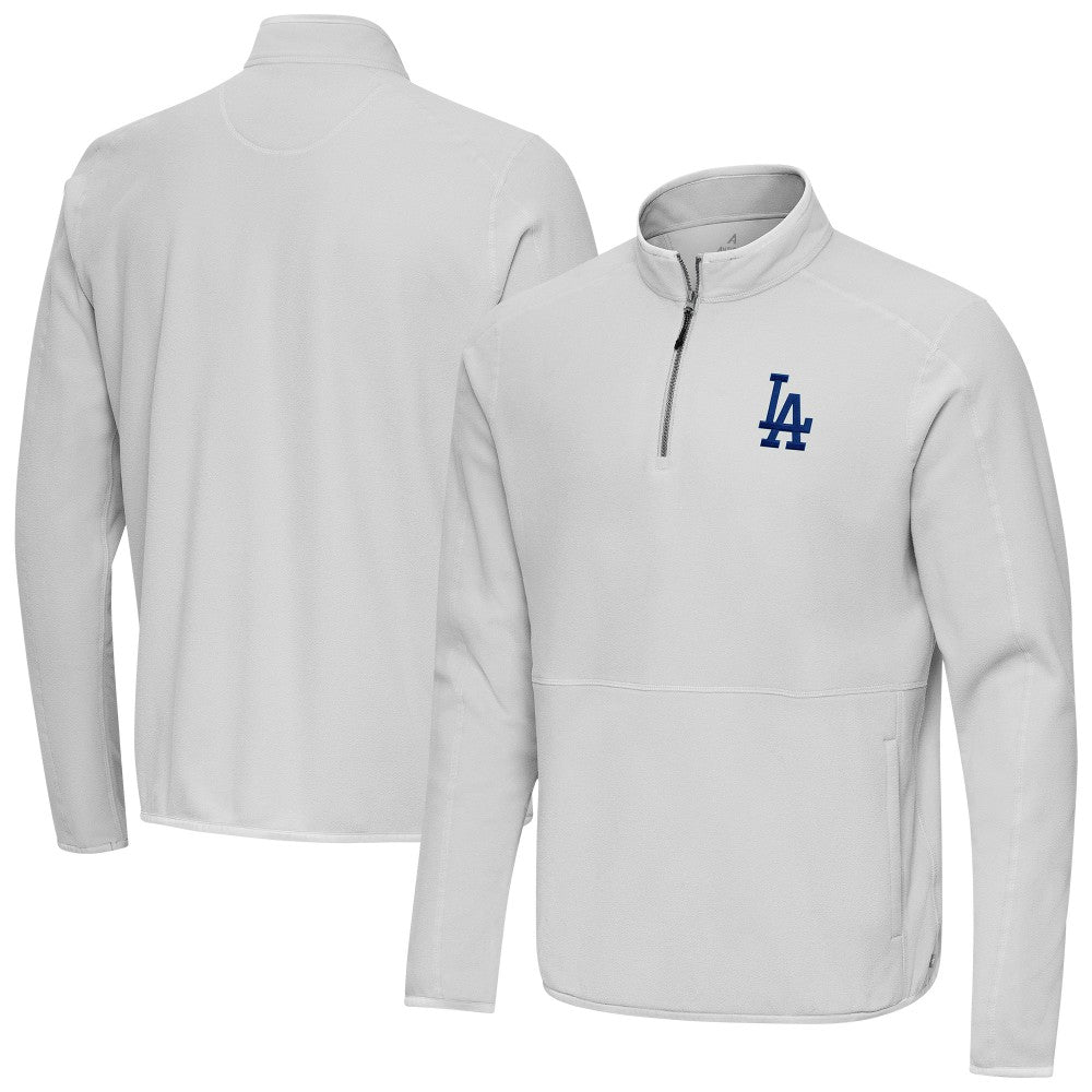 Los Angeles Dodgers Antigua Step Up Quarter-Zip Pullover | MLB US
