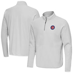 Chicago Cubs Antigua Step Up Quarter-Zip Pullover | MLB On Sale