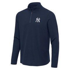 New York Yankees Antigua Sync Tri-Blend Quarter-Zip Pullover | MLB For sale