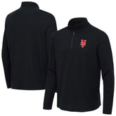New York Mets Antigua Sync Tri-Blend Quarter-Zip Pullover | MLB US