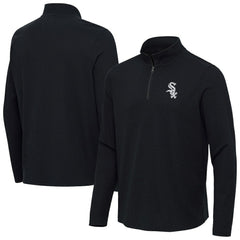 Chicago White Sox Antigua Sync Tri-Blend Quarter-Zip Pullover | MLB On Sale