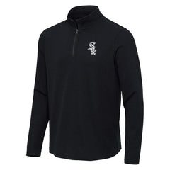 Chicago White Sox Antigua Sync Tri-Blend Quarter-Zip Pullover | MLB On Sale