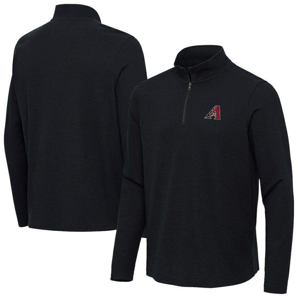 Arizona Diamondbacks Antigua Sync Tri-Blend Quarter-Zip Pullover | MLB Online