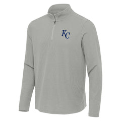Kansas City Royals Antigua Sync Tri-Blend Quarter-Zip Pullover | MLB New