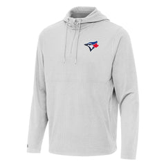 Toronto Blue Jays Antigua Connected Quarter-Zip Pullover Hoodie | MLB For sale