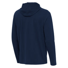 Los Angeles Angels Antigua Connected Quarter-Zip Pullover Hoodie | MLB Discount