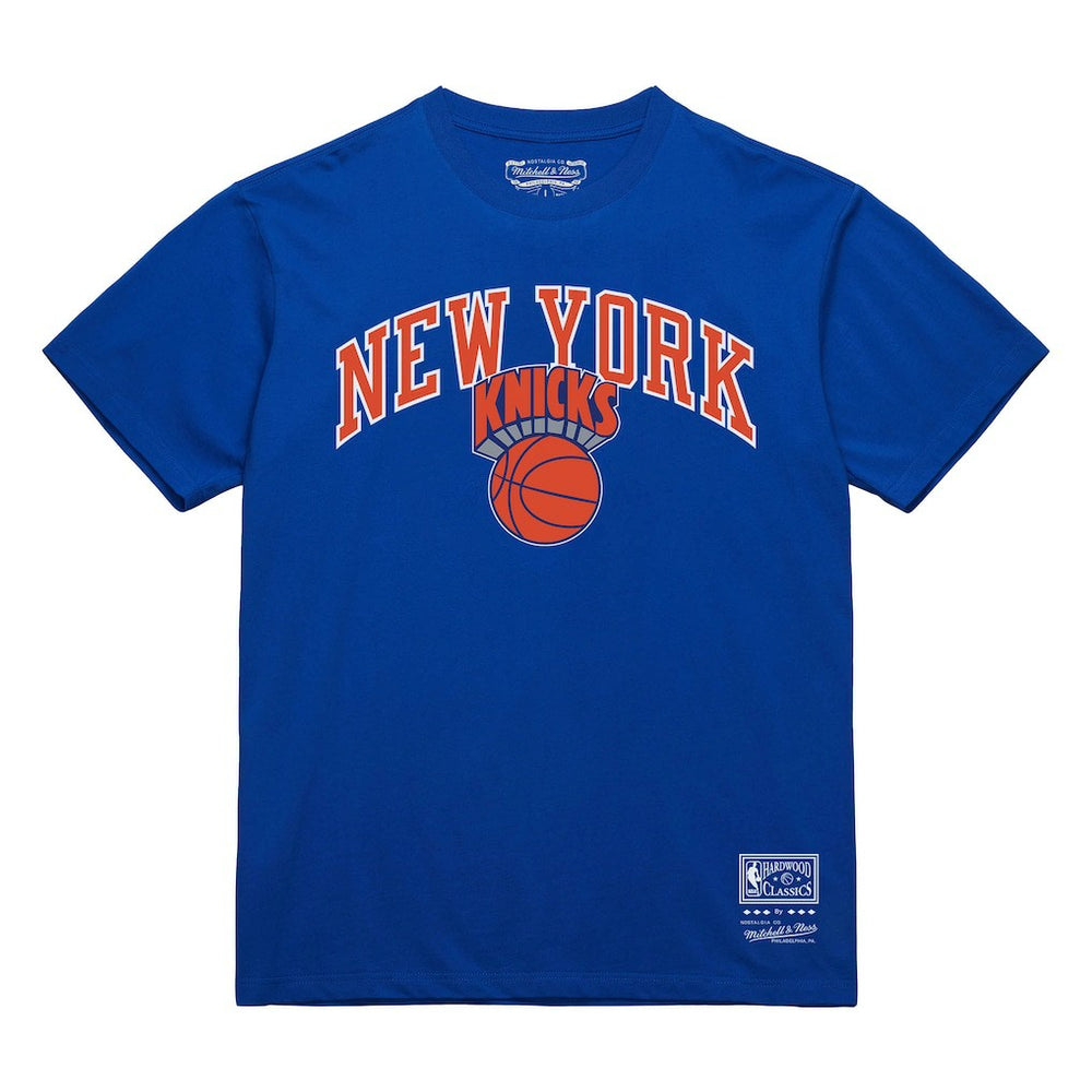 New York Knicks Hardwood Classics Vintage Logo T-Shirt On Sale
