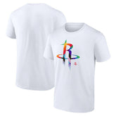 Houston Rockets Team Logo Pride T-Shirt New