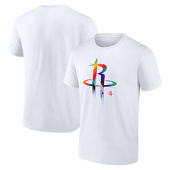 Houston Rockets Team Logo Pride T-Shirt New