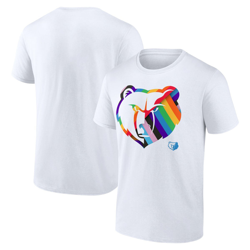 Memphis Grizzlies Team Logo Pride T-Shirt On Sale