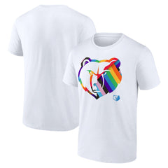 Memphis Grizzlies Team Logo Pride T-Shirt On Sale