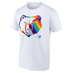 Memphis Grizzlies Team Logo Pride T-Shirt On Sale