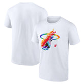 Miami Heat Team Logo Pride T-Shirt On Sale